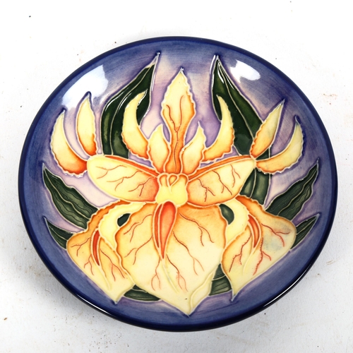 175 - A Moorcroft Windrush pattern dish, circa 2000, diameter 12cm