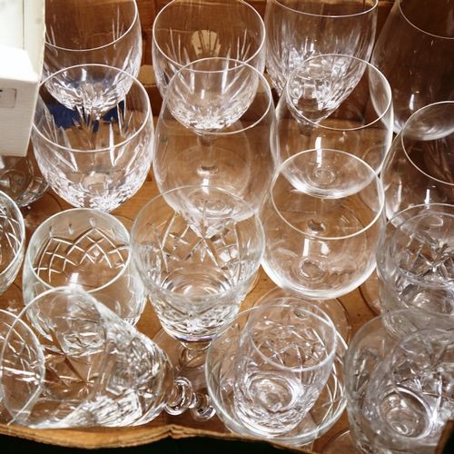 242 - Various drinking glasses (2 boxes)