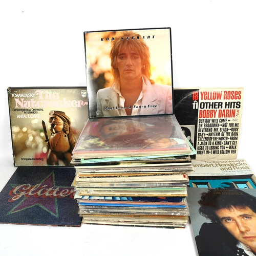 279 - Various vinyl LPs and records, including Procol Harum, Savoy Brown etc (boxful)