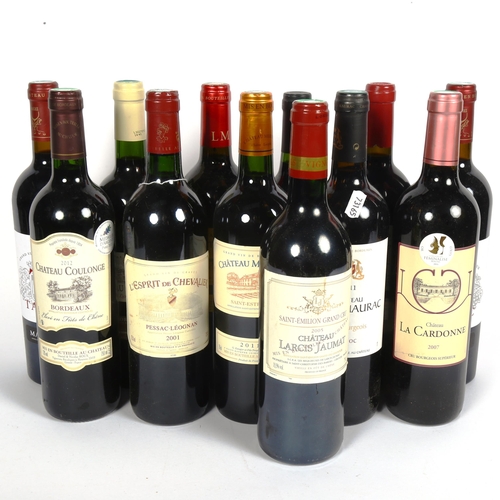 317 - 12 bottles of red wine (12)