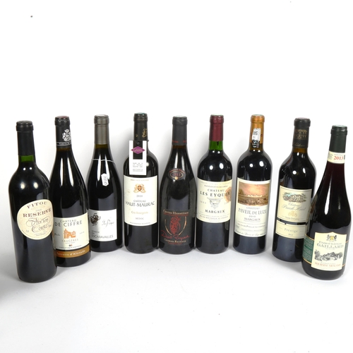 319 - 12 bottles of red wine (12)