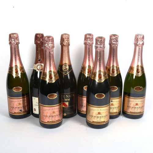 324 - 8 bottles of rose Champagne and Brut (8)