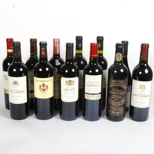 325 - 12 bottles of red wine (12)