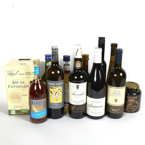 326 - 12 bottles of wines and spirits (12)