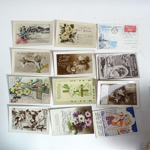 103 - A quantity of Vintage comical postcards (boxful)