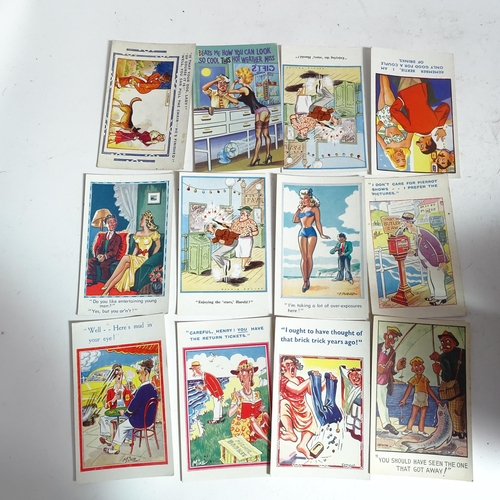 103 - A quantity of Vintage comical postcards (boxful)