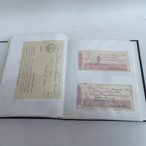 158 - 2 albums of world banknotes, including Bombay Province, American Bank of China etc