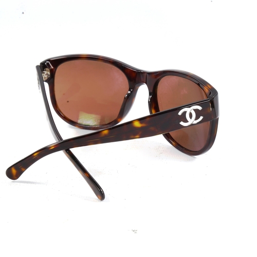 1105 - CHANEL - sunglasses, boxed with original receipt