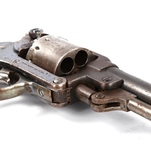 1342 - Starr Arms Co New York, Model 1863 Army single action .44 Cal. percussion 6 shot revolver, 7 5/16 in... 