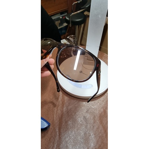 1105 - CHANEL - sunglasses, boxed with original receipt