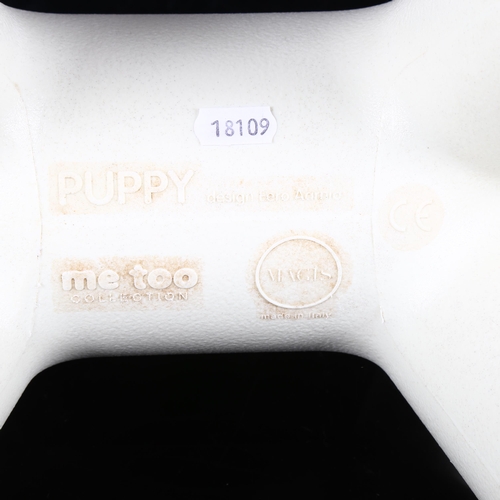 1 - EERO AARNIO for MAGIS - a Finnish design white plastic Puppy chair/stool, from the Me Too Collection... 