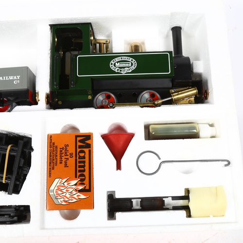 374 - A Mamod steam railway RS1 set, boxed and unused