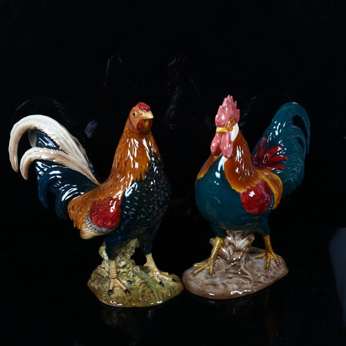 507 - Beswick chicken no. 2059, and a leghorn 1892