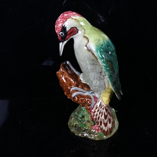 514 - A Beswick green woodpecker, 1218