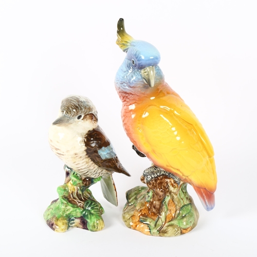 526 - A Beswick cockatoo, 1180, and a Kookaburra