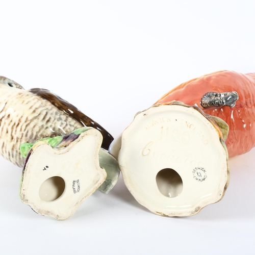 526 - A Beswick cockatoo, 1180, and a Kookaburra