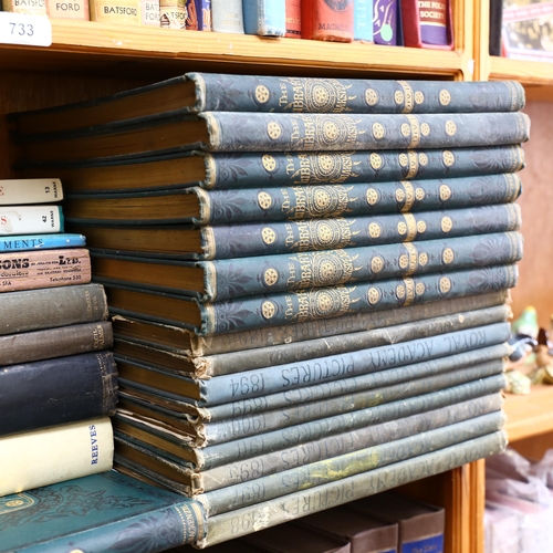 734 - Various books, including Henry Shaw Specimens Of Ancient Furniture, Violin Makers Royal Academy Pict... 