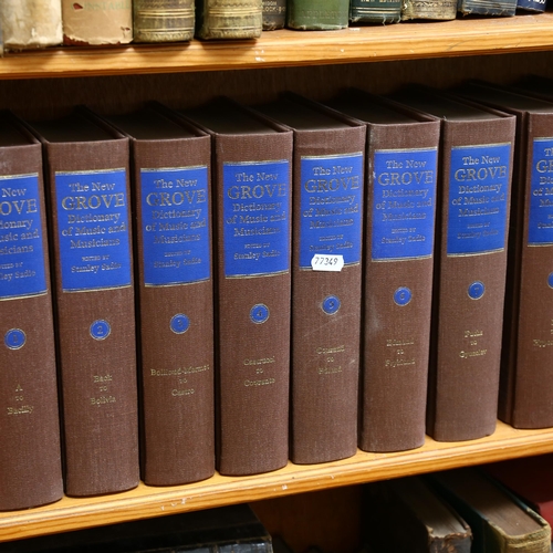 735 - The New Grove Dictionary Of Music And Musicians, edited by Stanley Sadie, 20 volumes