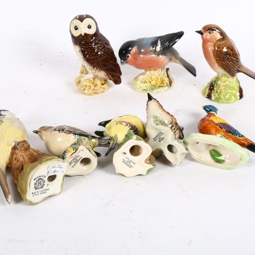 745 - 8 Beswick porcelain bird figures, largest height 11.5cm