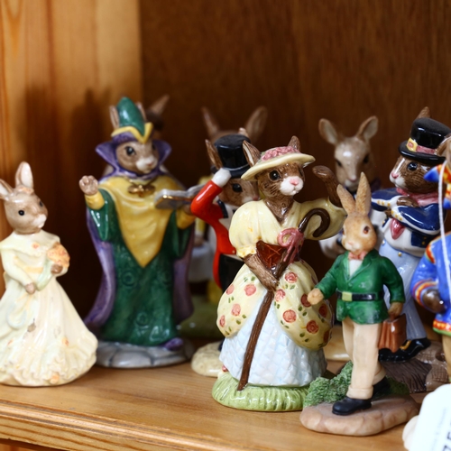 755 - 15 Royal Doulton Bunnykins figures, largest height 12cm