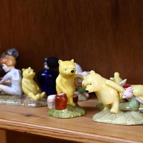 757 - 16 Royal Doulton Winnie The Pooh Collection figures, largest height 10cm