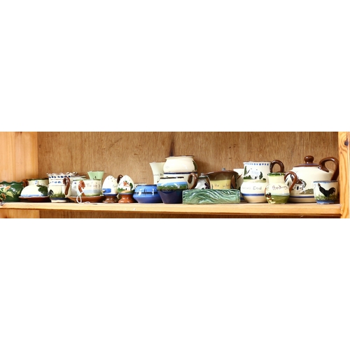 765 - Various Motto Ware pottery