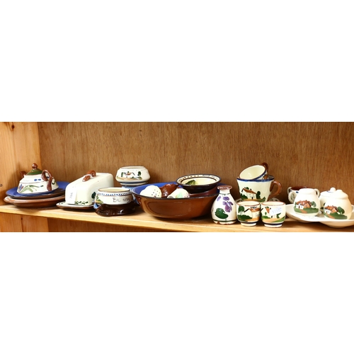 766 - Various Motto Ware pottery