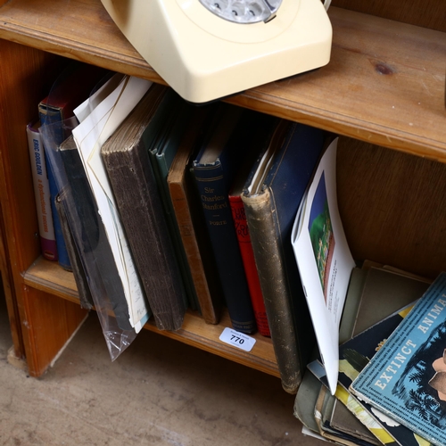 770 - Various autograph books, sketchbook, Puffin picture books etc