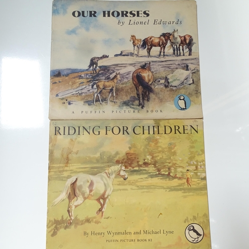 770 - Various autograph books, sketchbook, Puffin picture books etc