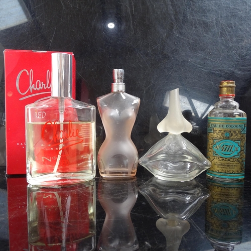 792 - Vintage scent bottles and contents, lipsticks etc