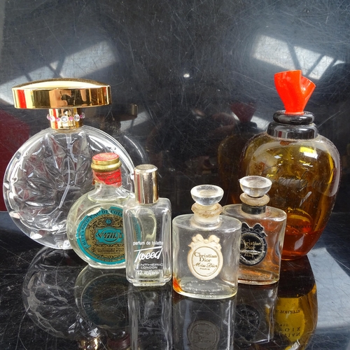 792 - Vintage scent bottles and contents, lipsticks etc