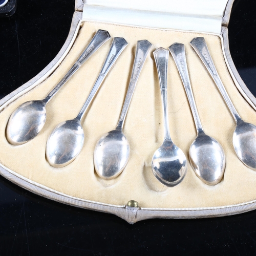 484 - 3 cased sets of silver cutlery, 4.7oz total