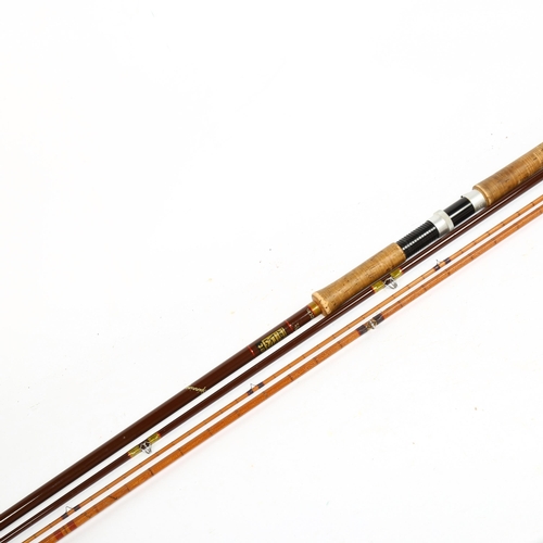 151 - A Hardy Jet Fibalite spinning 2-section fishing rod, and another Vintage rod (2)