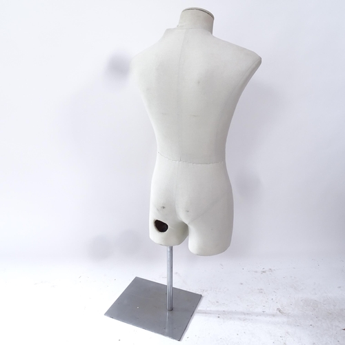 2060 - A tailor's male torso mannequin on stand