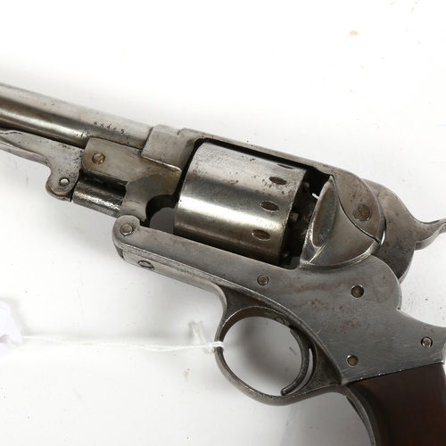 311 - An American Colt style revolver pistol, serial no. 45457, barrel length 18cm