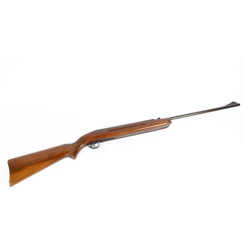 314 - BSA .22 calibre air rifle, serial no. G011351, overall length 112cm