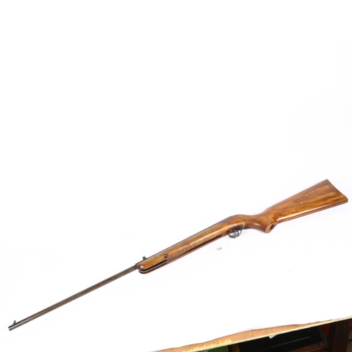 320 - A Vintage BSA air rifle, serial no. CA53286, overall length 107cm