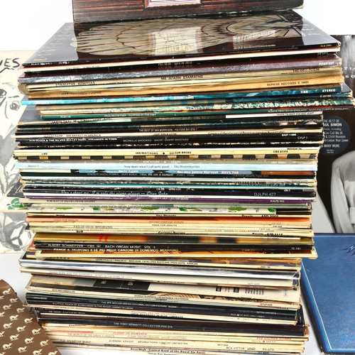 332 - A quantity of Vintage vinyl LPs and records (2 boxes)