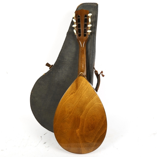 376 - A Tatra mandolin (neck A/F), in hardshell case