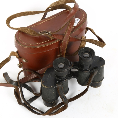 66 - BAUSCH & LOMB - a pair of Second World War Period military issue 6x30 binoculars, serial no. 06585