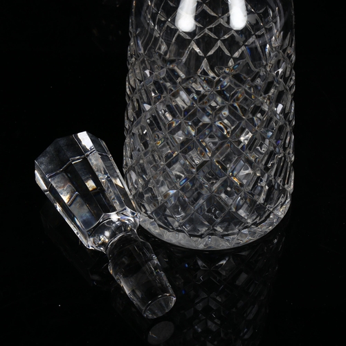 450 - A boxed Waterford Crystal glass Kylemore pattern red wine decanter and stopper, height 33cm