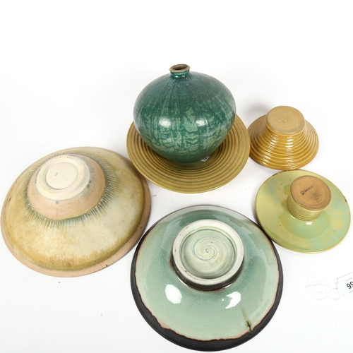 456 - Various Studio pottery (6)