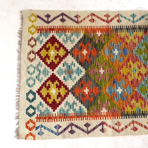 2304 - A Chobi Kilim runner, 251cm x 88cm