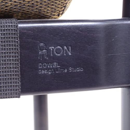 2324 - A contemporary Dowel lounge chair, by Lime Studio for Ton, with impressed maker's mark to rear, RRP ... 