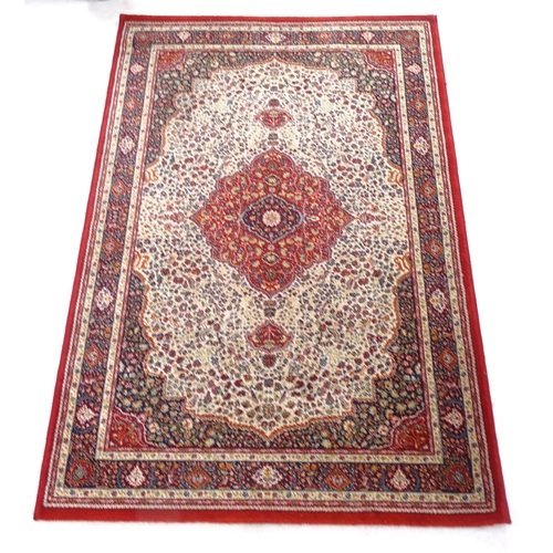 2373 - A machine-made Shiraz style rug, 188cm x 126cm