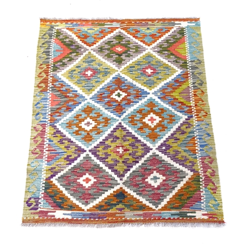 2307 - A Choli Kilim runner, 112cm x 79cm