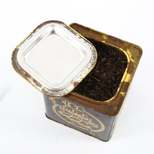 1535 - BIBA an original 1960s' tin of Lapsang Souchong tea