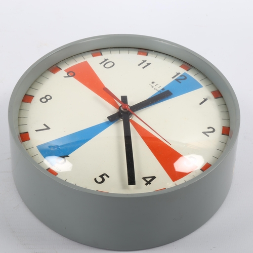 1564 - Weimar, an East German ship’s clock, Made in GDR with maker’s marks, diameter 19cm