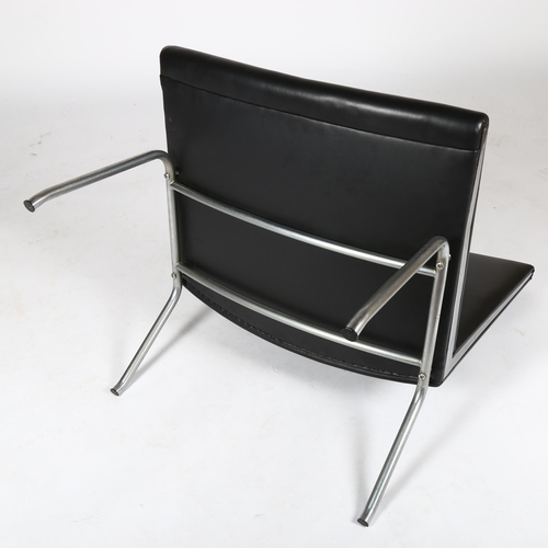 1577 - HANS J WEGNER, a mid-century Airport lounge chair for A P STOLEN, model number AP 37