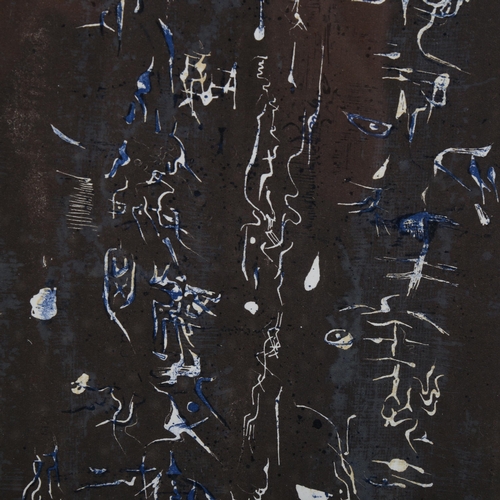 2162 - Zao Wu Ki, lithograph abstract, published by XXe Siecle, issue no. 10, 1958, sheet size 31cm x 24cm,... 